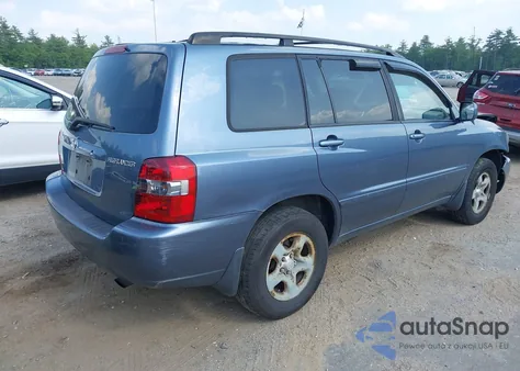 2006 Toyota Highlander from USA, damaged, VIN JTEHD21A760045144